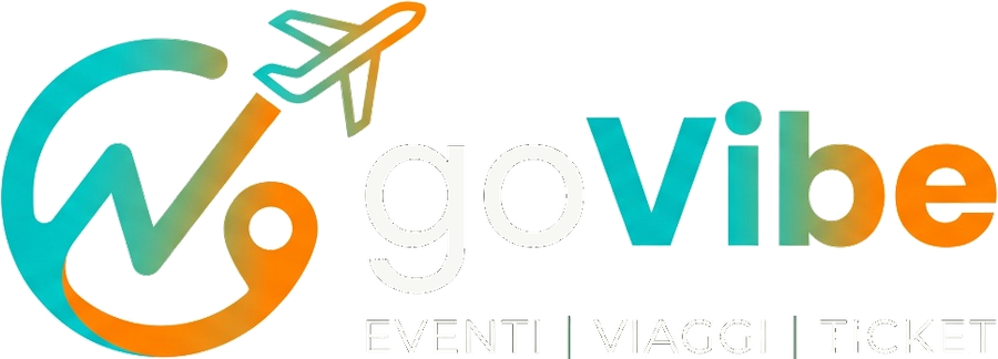 Logo goVibe su fondo scuro