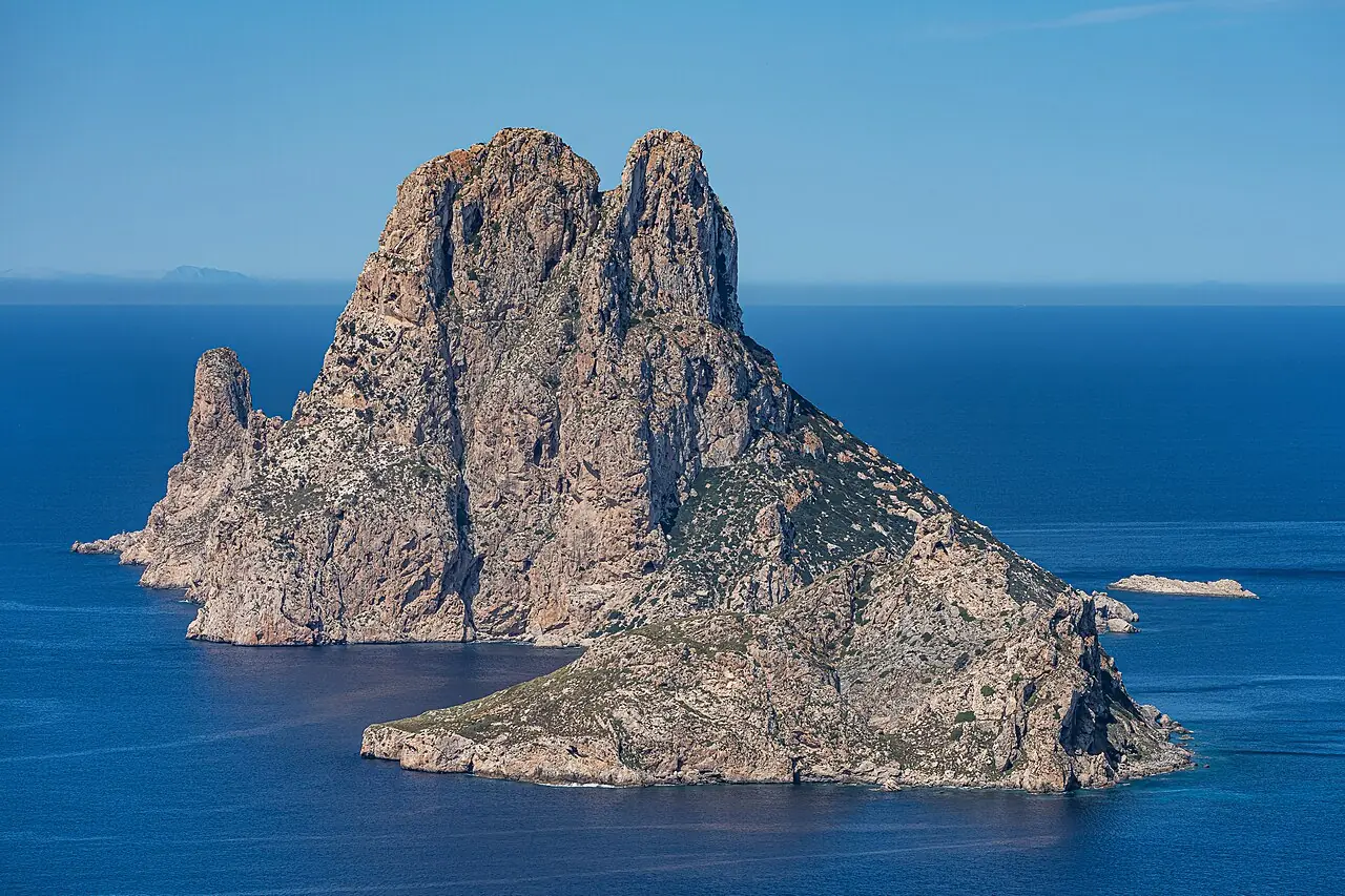 View of Es Vedrà island, Ibiza, Spain