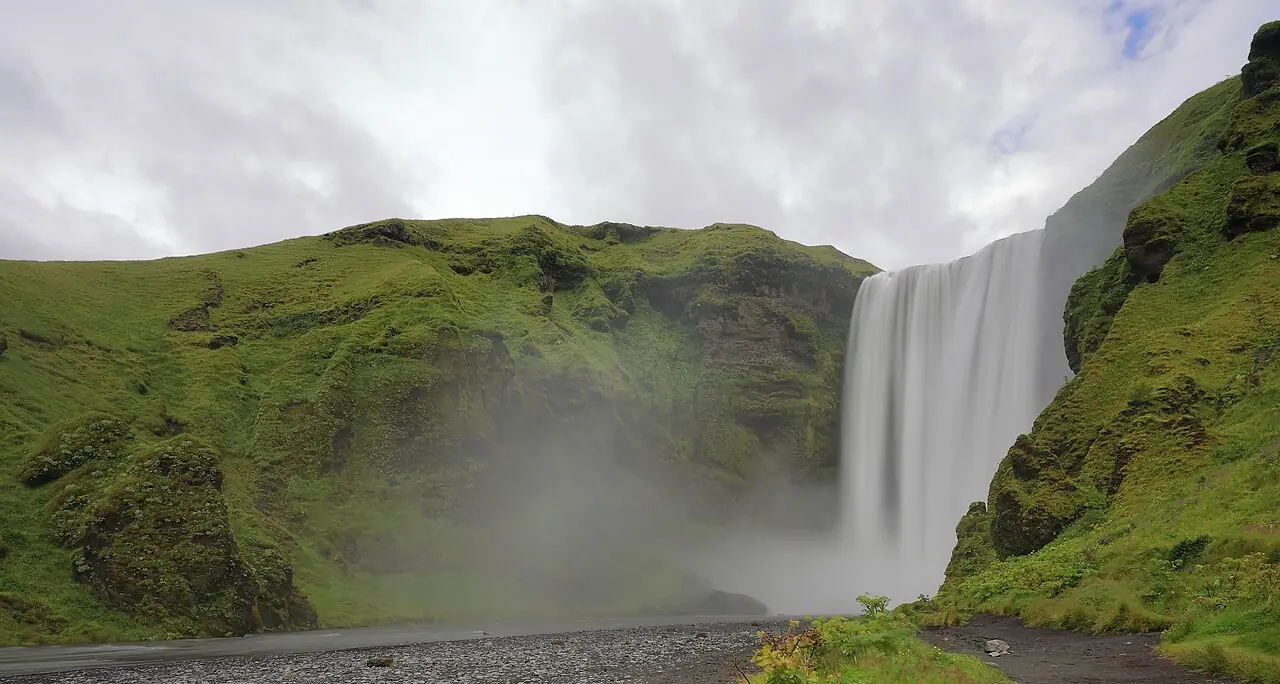 Skógafoss , Iceland, July 2014