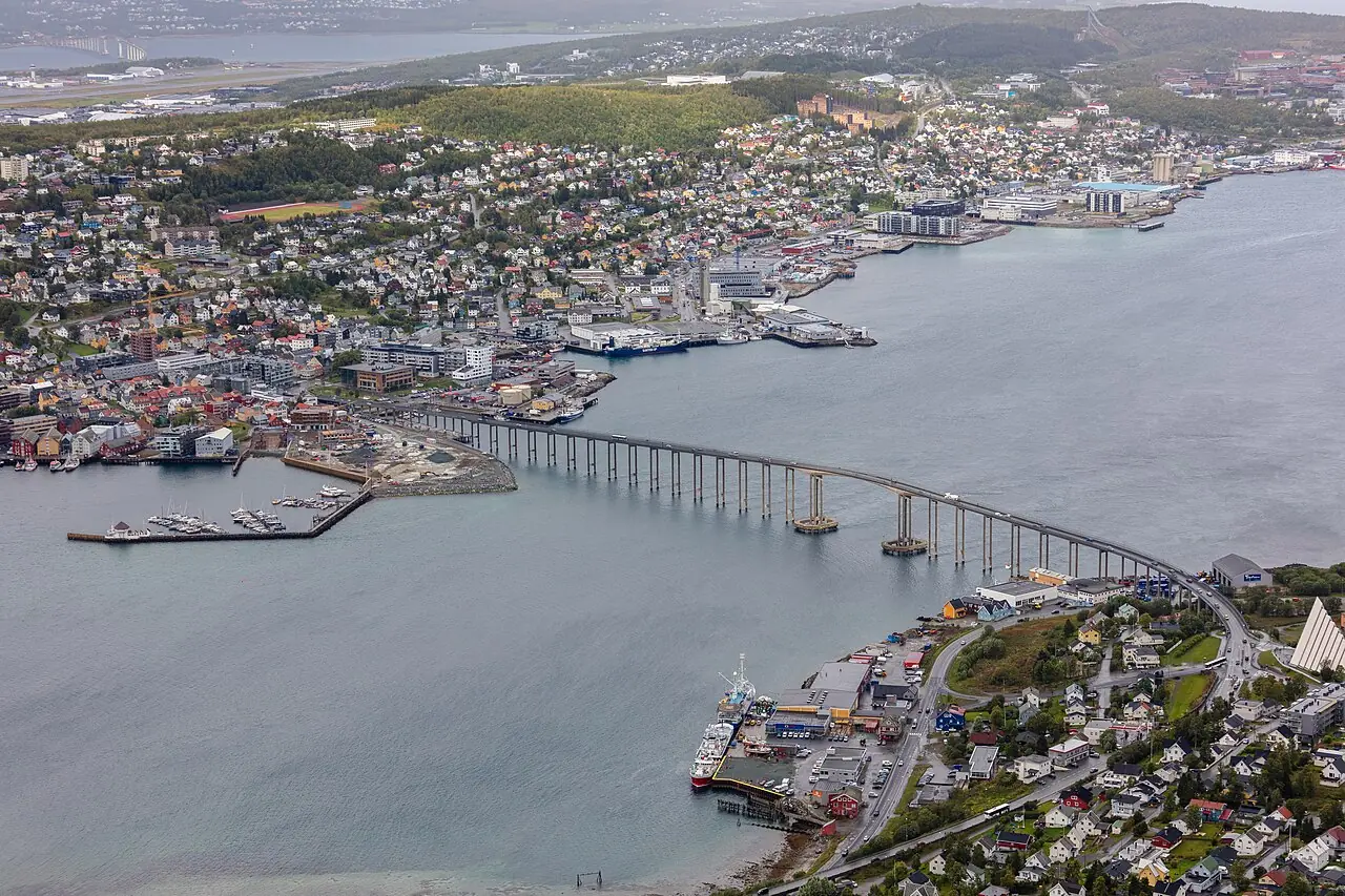 Tromsø bridge, Tromsø, Norway