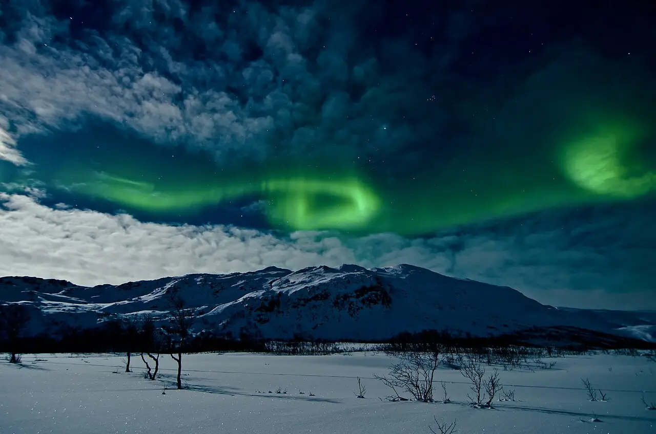 Northern lights in Tromsø Norway